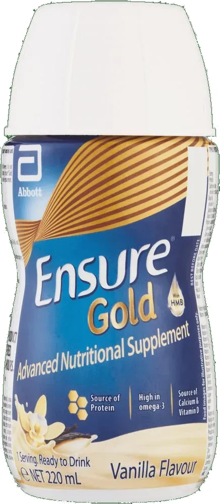 Ensure Gold Vanilla Flavour Advanced Nutritional Supplement 220ml