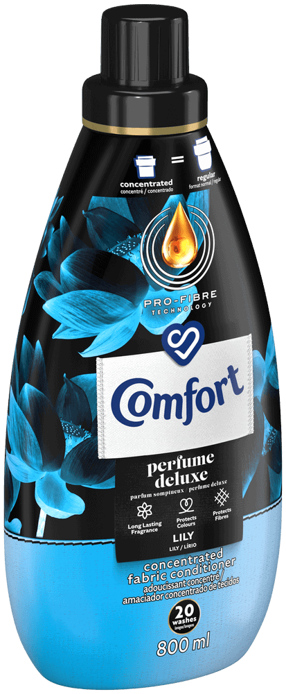 Comfort Perfume Deluxe Lily Laundry Fabric Softener 800ml