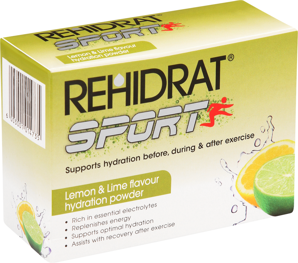 Rehidrat Sport Lemon & Lime Flavour Hydration Powder 6 x 14g