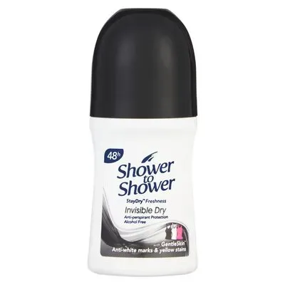 Front of Shower to Shower Invisible Dry roll-on antiperspirant 50ml