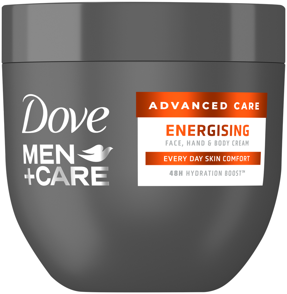 Dove Men+Care Advanced Care Energising Face, Hand & Body Cream 400ml