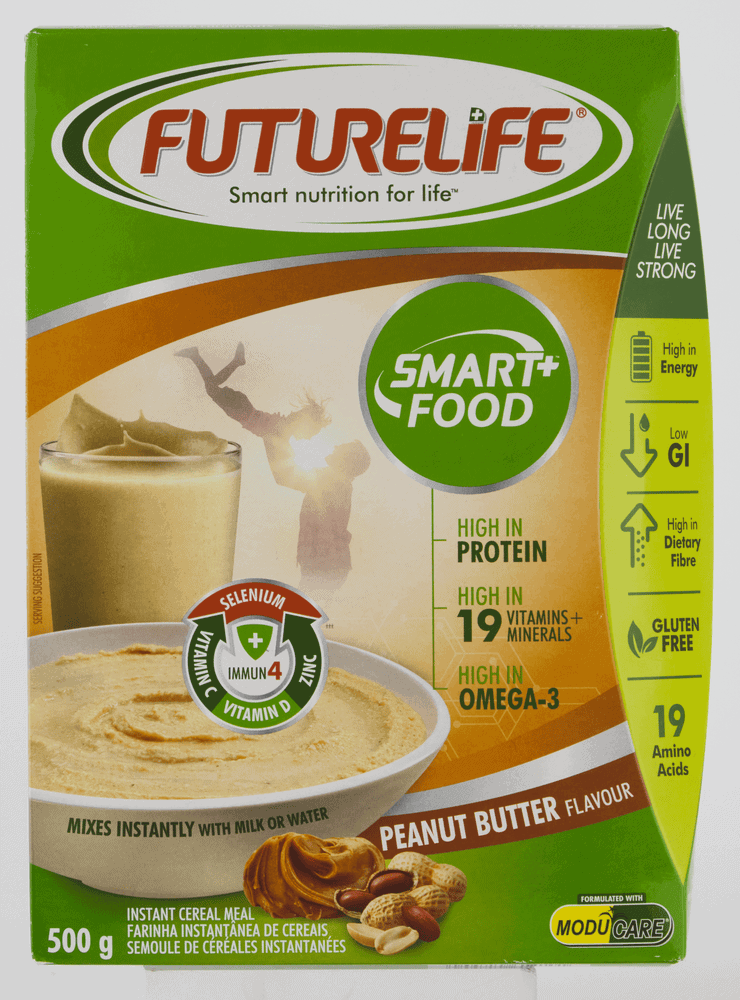 Futurelife Smart Food Peanut Butter Flavour Instant Cereal Meal 500g