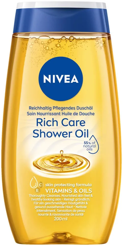 Nivea Rich Care Shower Oil 200ml