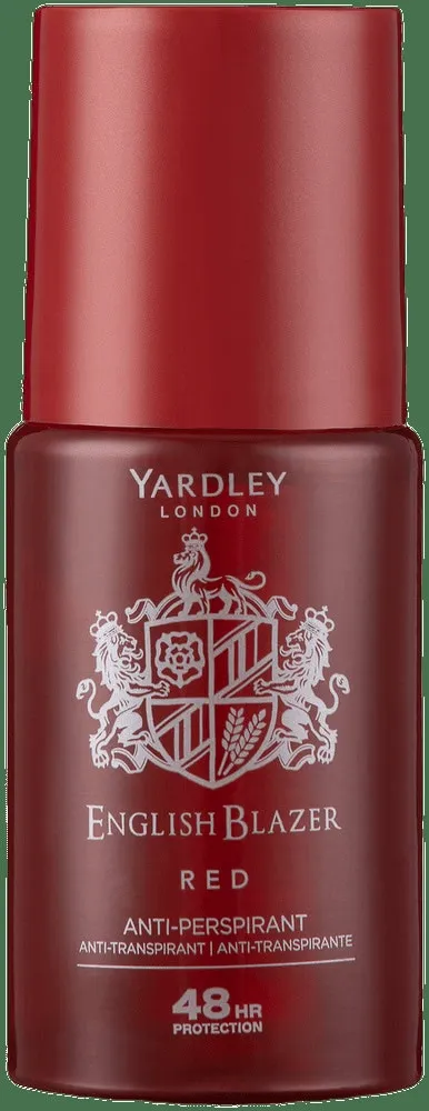 Yardley English Blazer Red Anti-Perspirant Roll-On 50ml