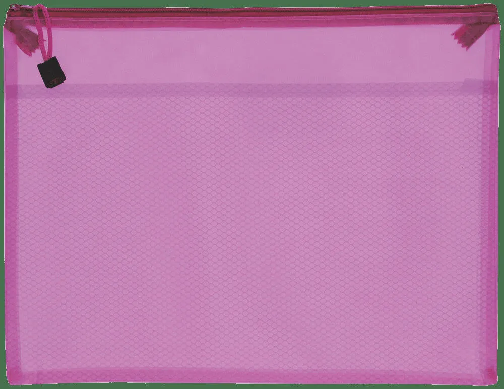 Scripto Assorted A4 Zipper Book Bag 1s