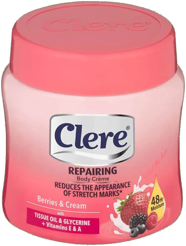 Clere Berries & Cream Body Crème 300ml
