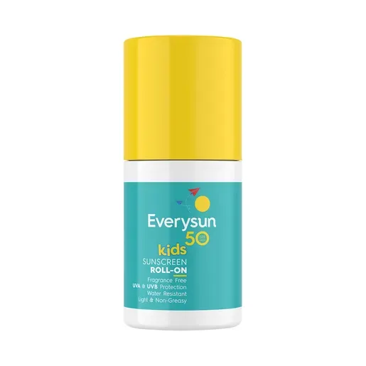 Front of Everysun Kids SPF50 Sunscreen Roll-On 50 ml