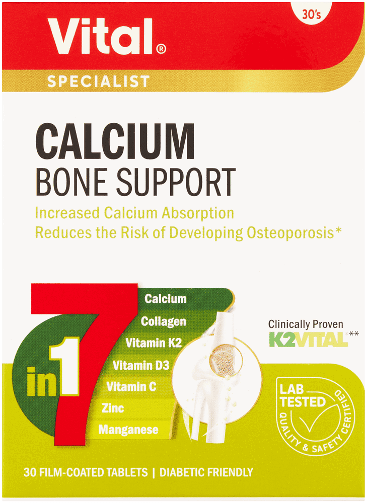 Vital Ultra Calcium Bone Support Tablets 30pk 30pk