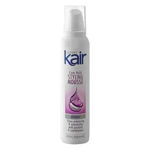 Front of Kair Expert Firm Hold Styling Mousse 150 ml can