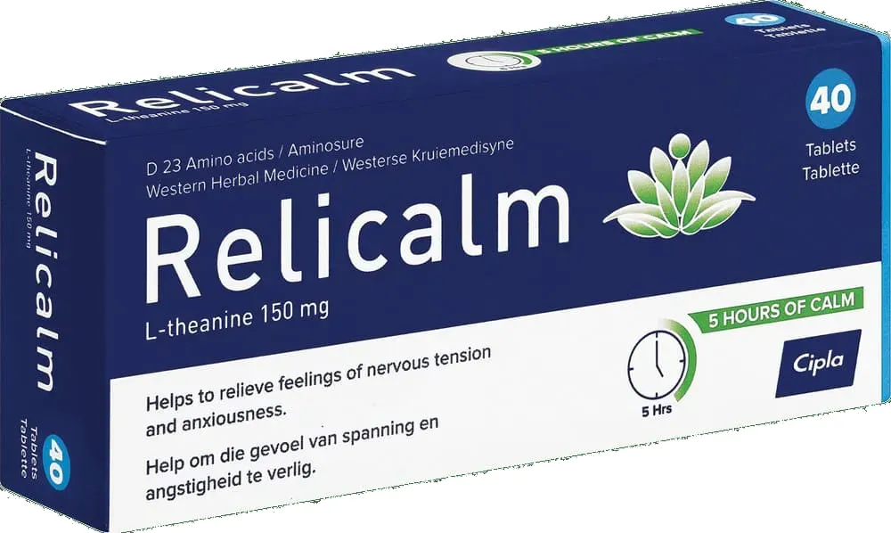 Relicalm Tablets 40pk