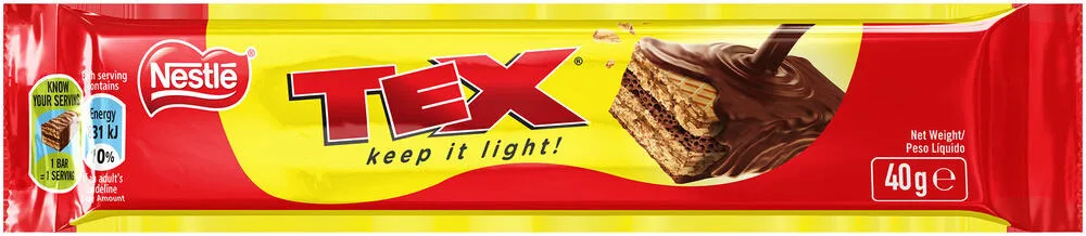 Nestlé Tex Milk Chocolate Bar 40g