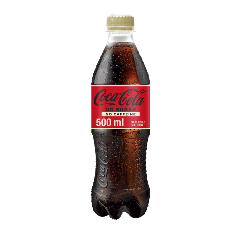 Coca-cola No Sugar No Caffeine Soft Drink 500ml