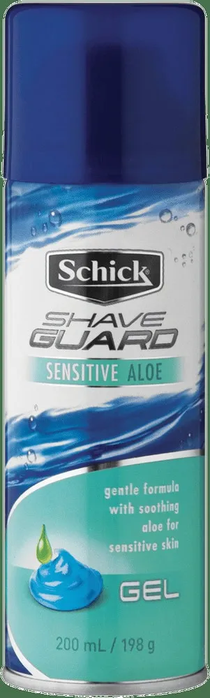 Schick Shave Guard Sensitive Aloe Shaving Gel 200ml