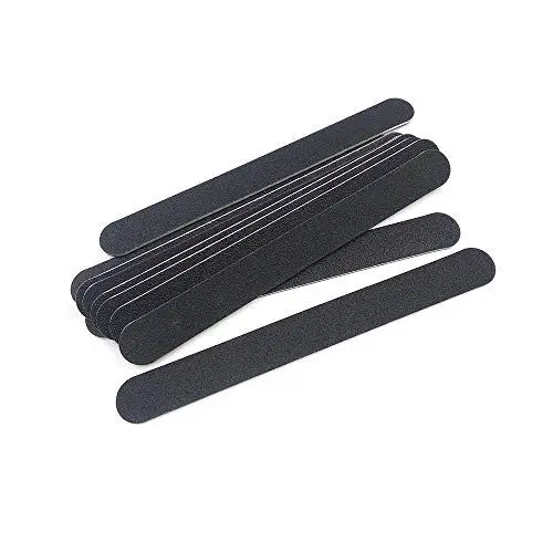Set of black emery boards for Flair Emery Board 8's Black FB24
