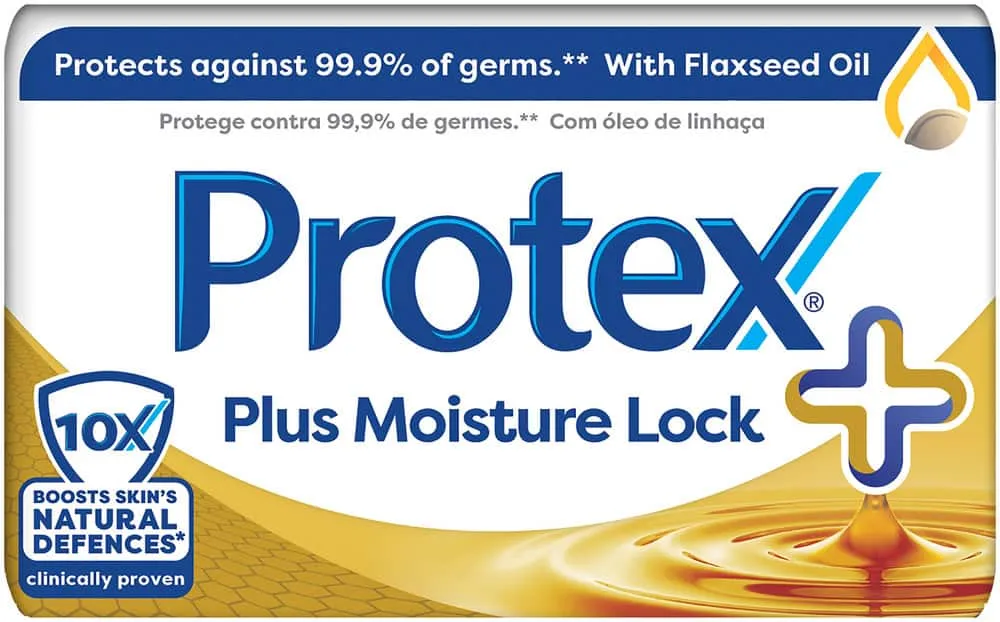 Protex Plus Moisture Lock AntiGerm Bar Soap 150g