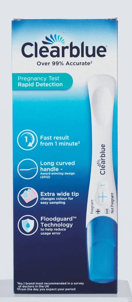 Clearblue Rapid Detection Pregnancy Test 2pk