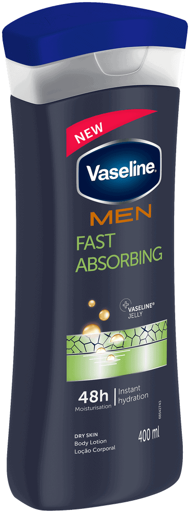 Vaseline Men Fast Absorbing Moisturizing Body Lotion 400ml