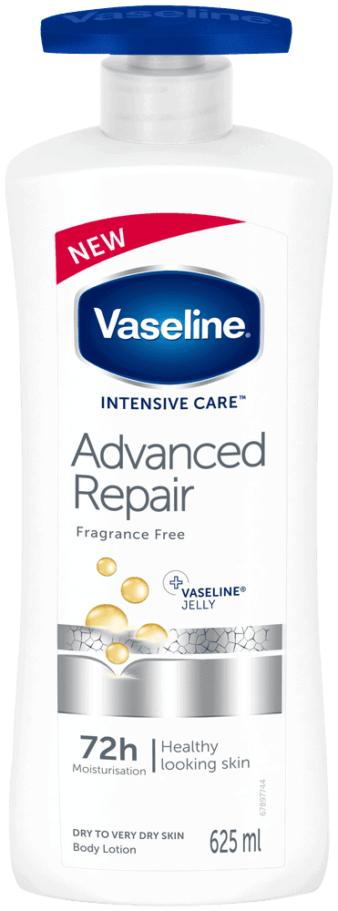 Vaseline Intensive Care Advanced Dry Skin Repair Fragrance Free Body Lotion 625ml