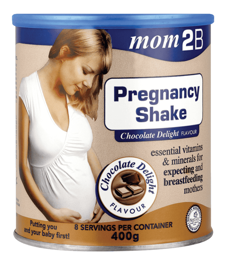 Mom2b Chocolate Delight Flavour Pregnancy Shake 400g 400g