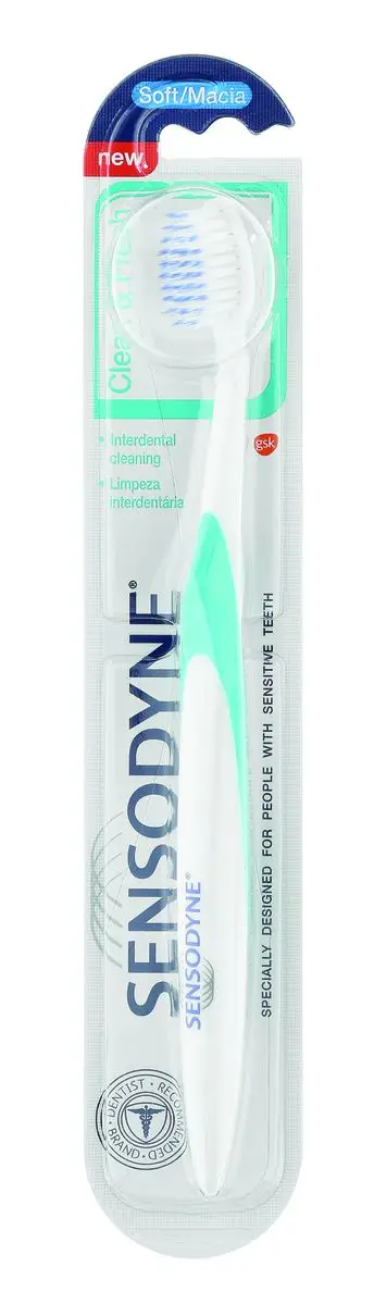 Front of Sensodyne Clean & Fresh Soft toothbrush pack