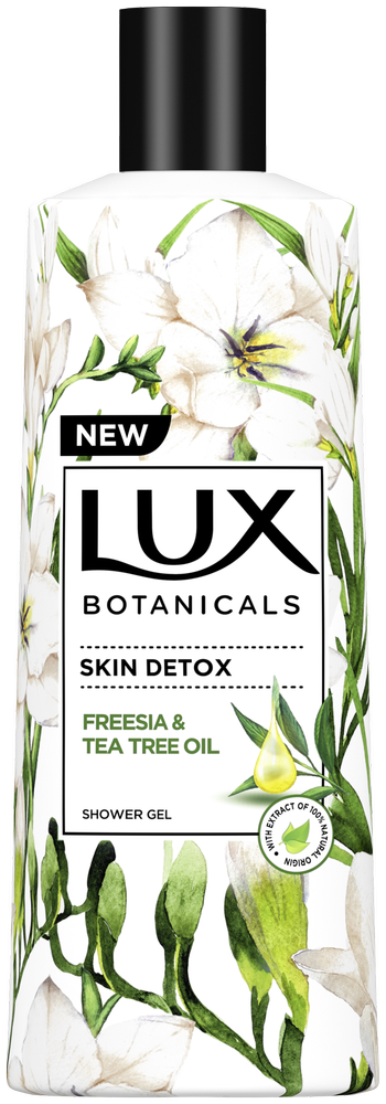 LUX Botanicals Freesia and Tea Tree Moisturizing Body Wash 400ml