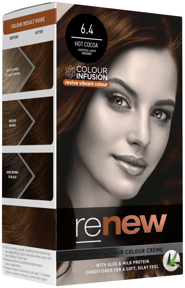 Renew Hot Cocoa Permanent Hair Colour Crème 1s