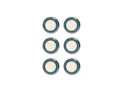 Six Kodak P675 hearing aid batteries, 6 pack