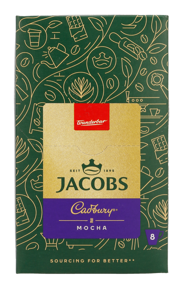 Jacobs Cadbury Instant Mocha 8 x 19.5g