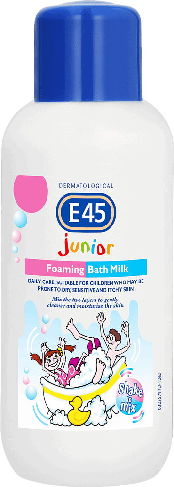 E45 Junior Foaming Bath Milk 500ml