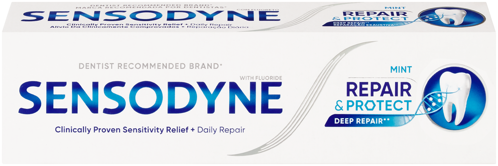 Sensodyne Repair & Protect Mint Deep Repair Toothpaste with Fluoride 75ml