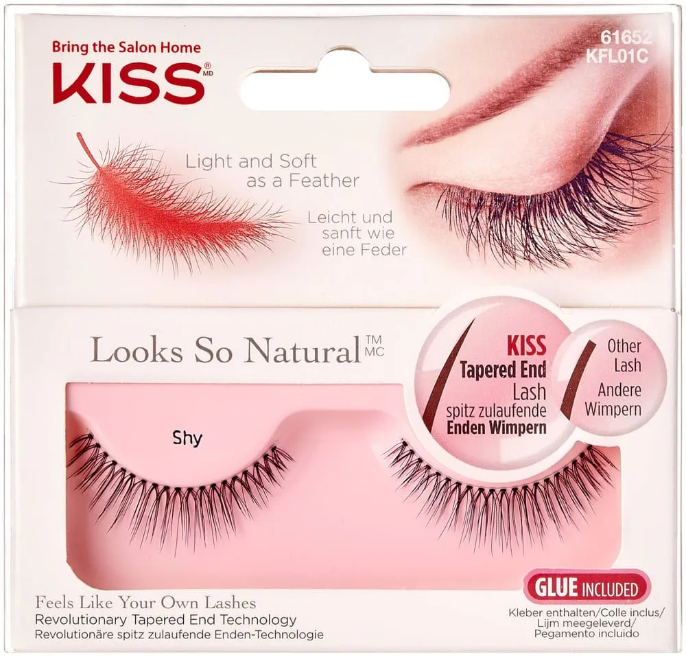 KISS Looks So Natural Shy Tapered End Lashes 1s