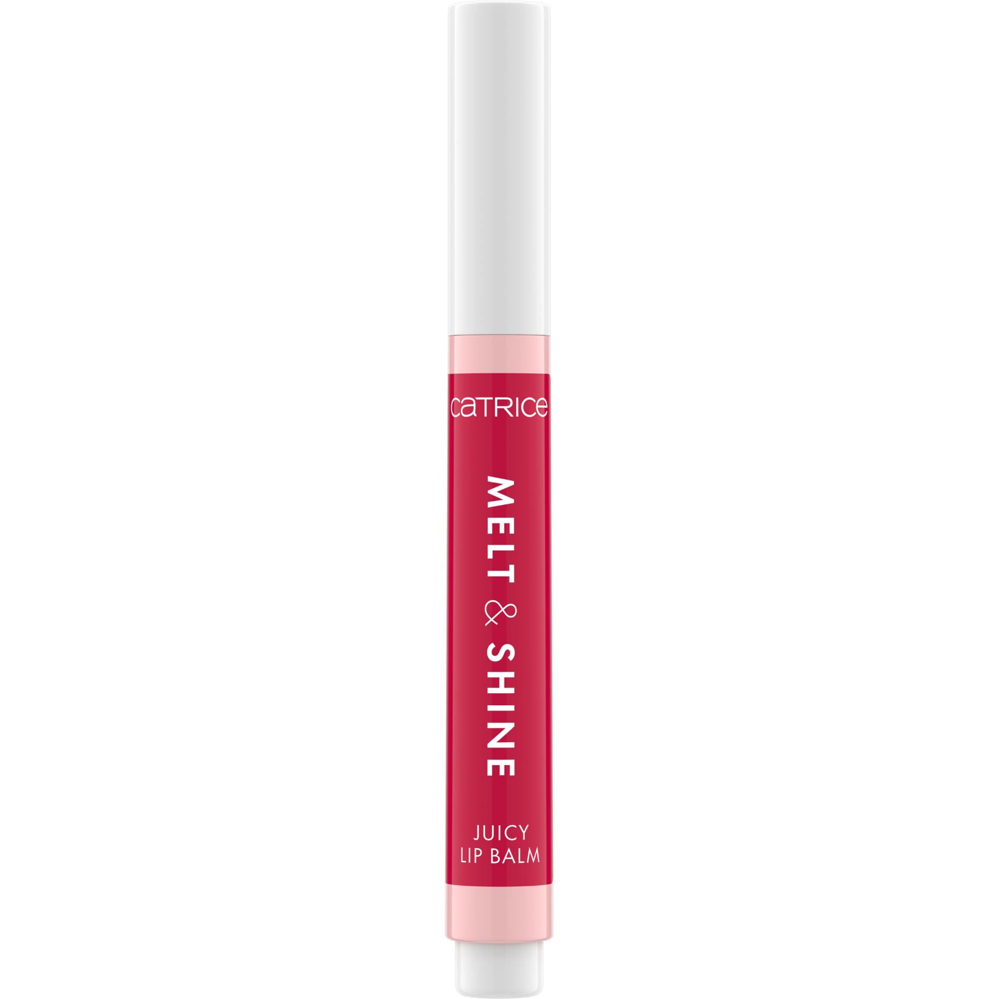 Front of Catrice Melt & Shine Juicy Lip Balm stick, 1.3 g