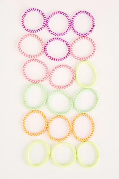 WOW Hair Bands assorted colours, pack of hair ties (no packaging shown)
