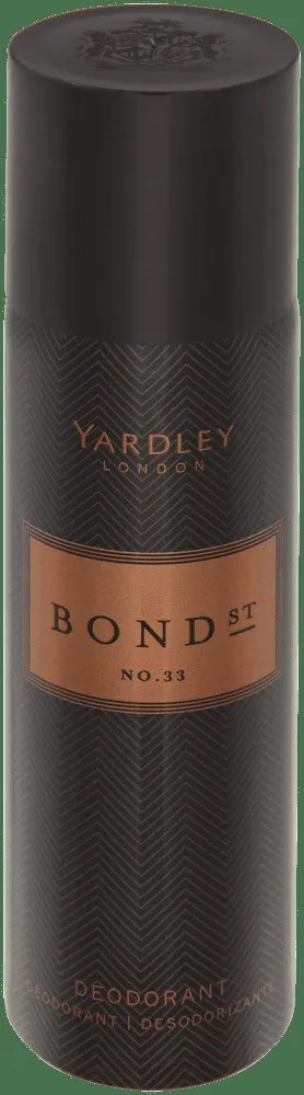 Yardley BOND ST No.33 Deodorant Body Spray 125ml