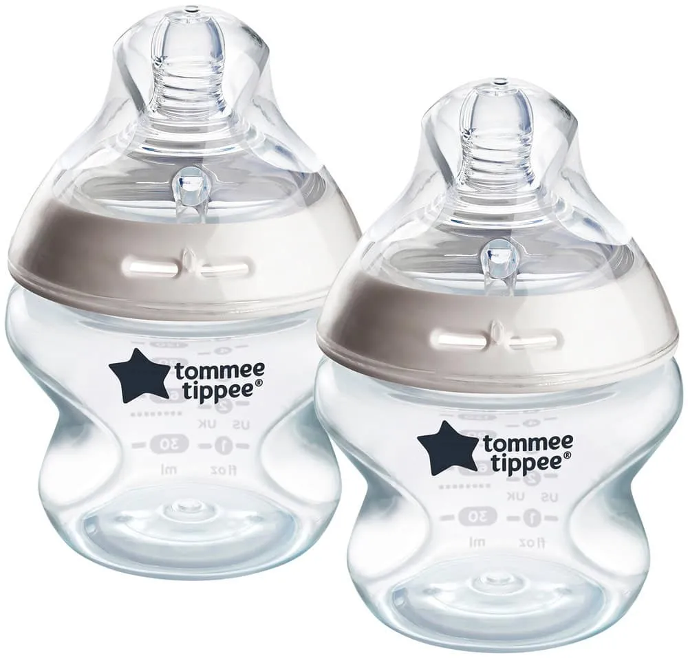 Tommee Tippee Slow Flow Baby Bottles 2 x 150ml