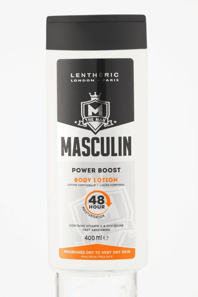 Lenthéric Masculin Power Boost Body Lotion 400ml