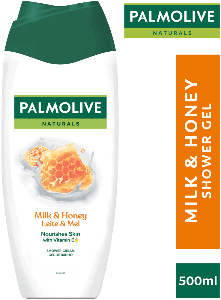 Palmolive Naturals Milk & Honey Shower Gel Body Wash 500ml