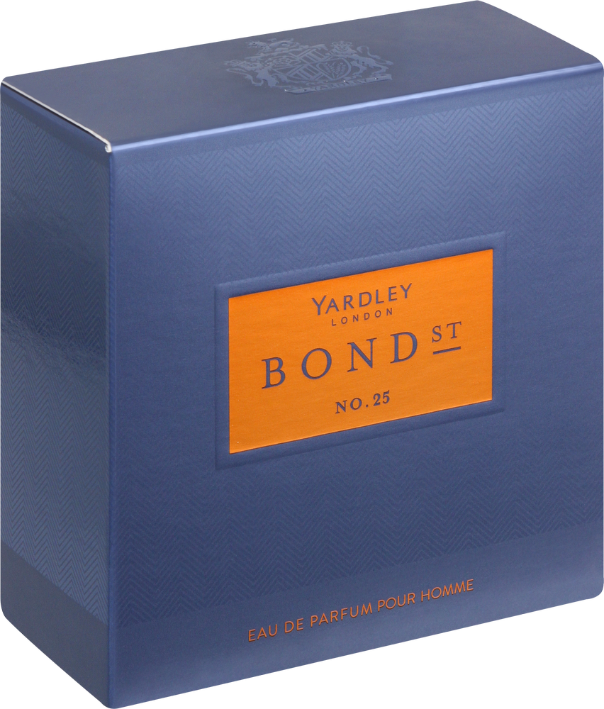 Yardley BOND ST No 25 Eau De Parfum Pour Homme 50ml