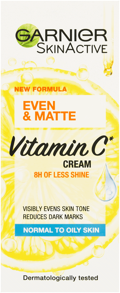 Garnier SkinActive Normal to Oily Skin Even & Matte Vitamin C Cream 40ml