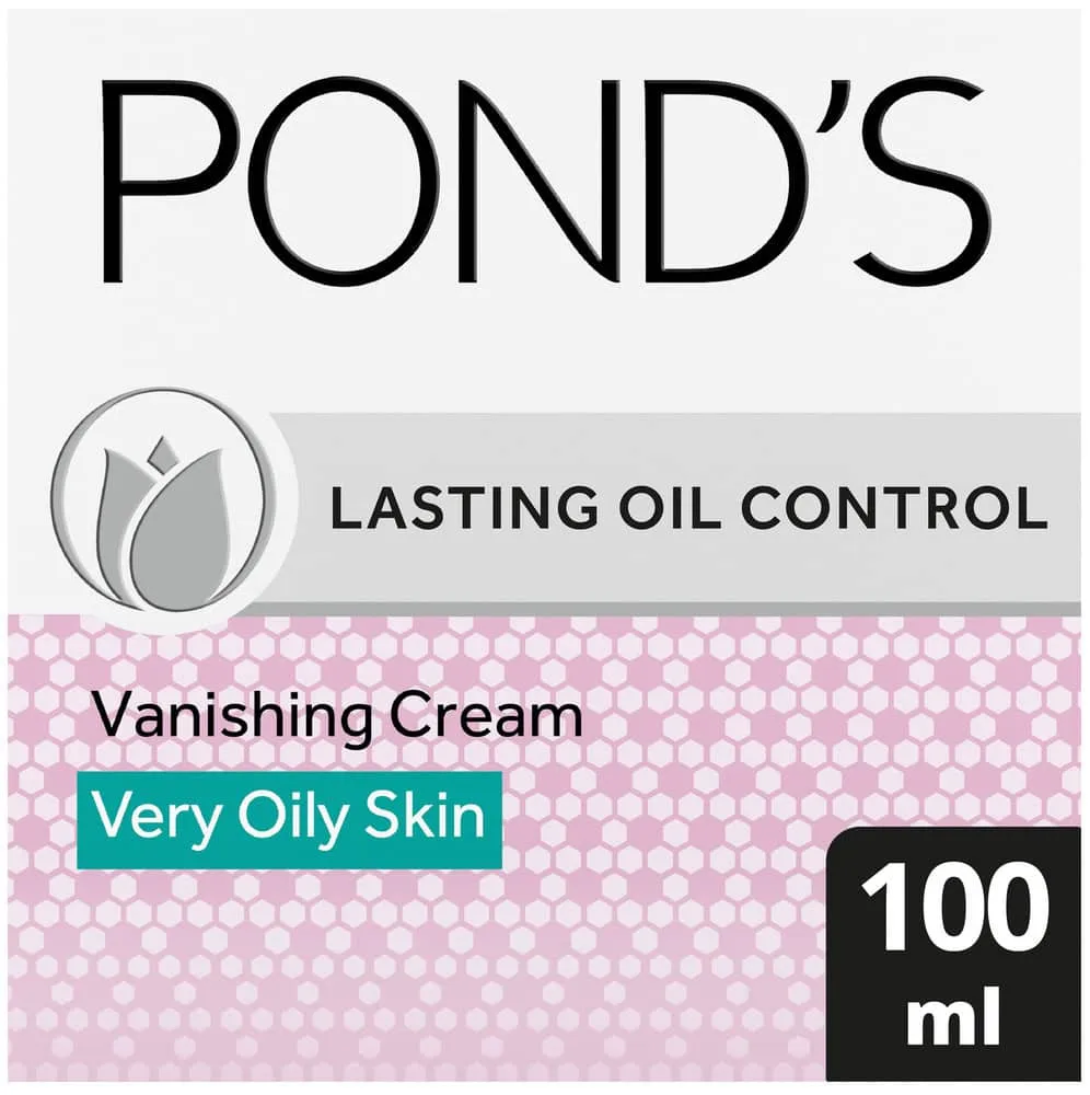 Pond's Lasting Oil Control Matte Skin Vanishing Face Cream Moisturizer 100ml