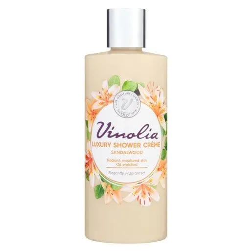 Vinolia SHOWER CRM SANDALWOOD 490ML