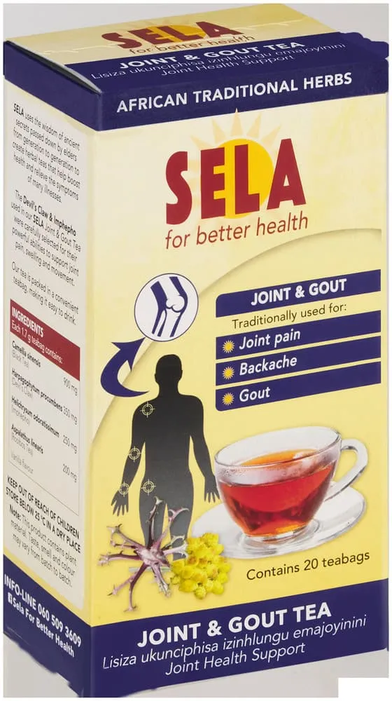 SELA Joint & Gout Tea 20pk