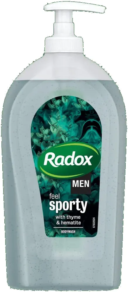 Radox Men Feel Sporty Thyme and Hematite Body Wash 750ml