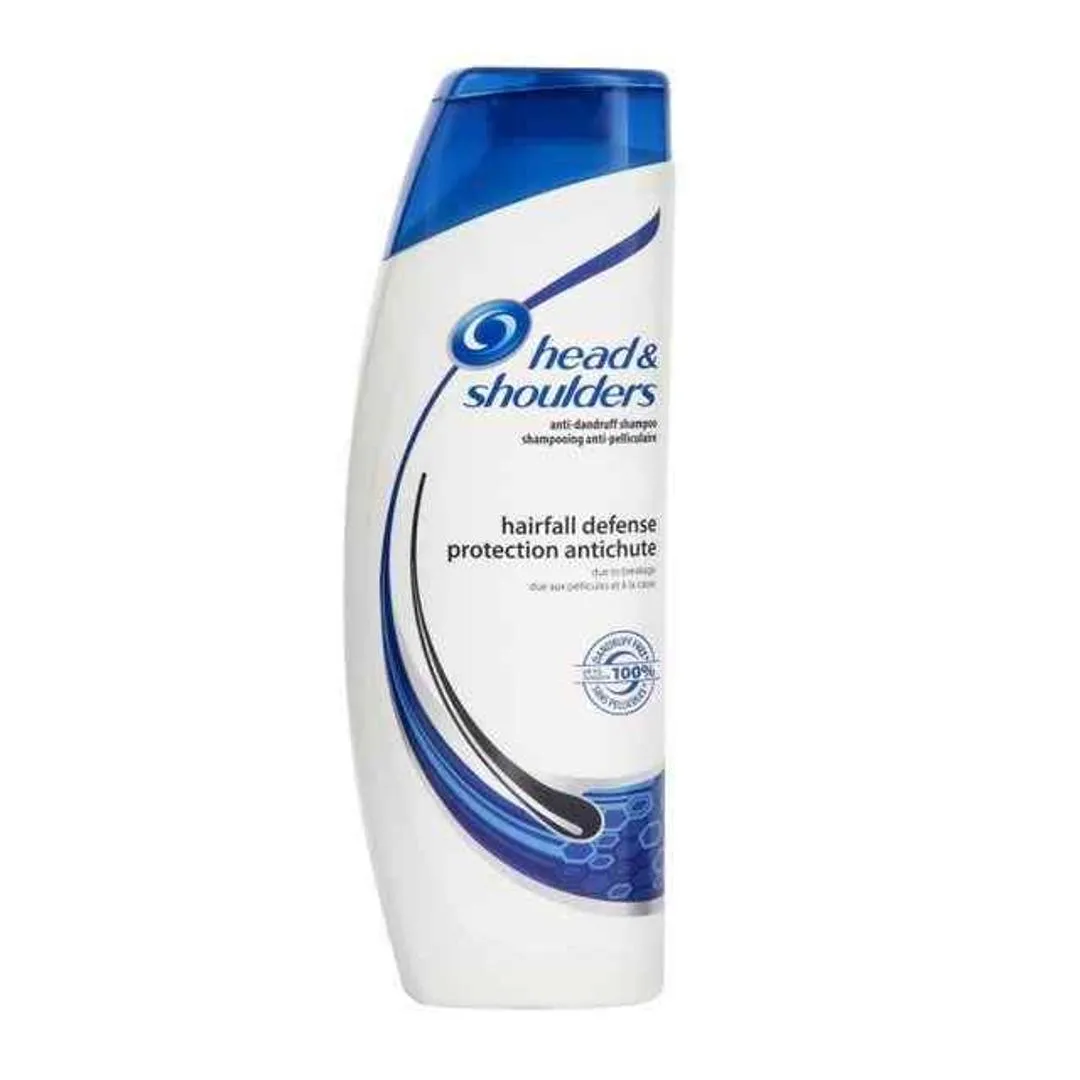 Front of Head & Shoulders Hairfall Defense Anti-Dandruff Shampoo 400ml bottle