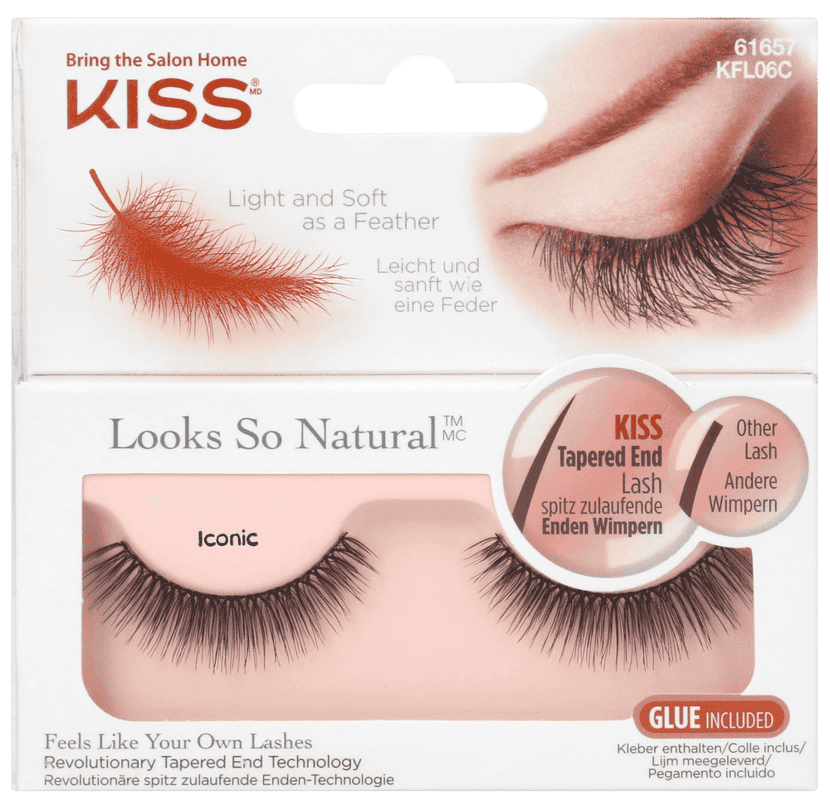 KISS Iconic Look So Natural Lashes 1s 1s