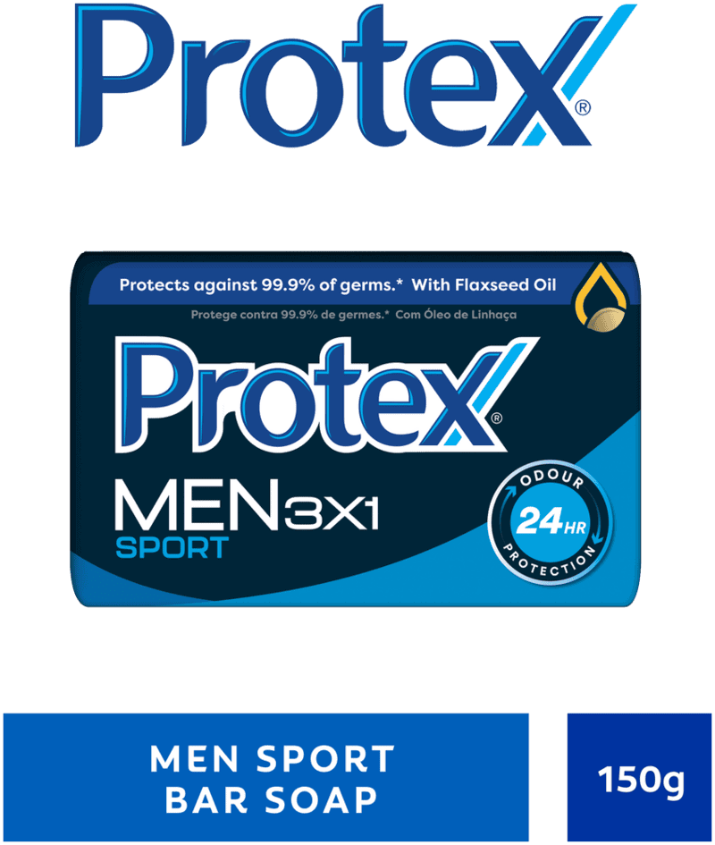 Protex Men Sport Bar Soap 150g