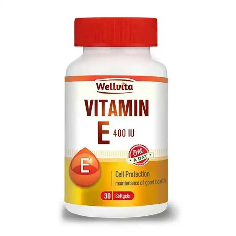 Wellvita VIT E 400IU SOFTGELS 30'S