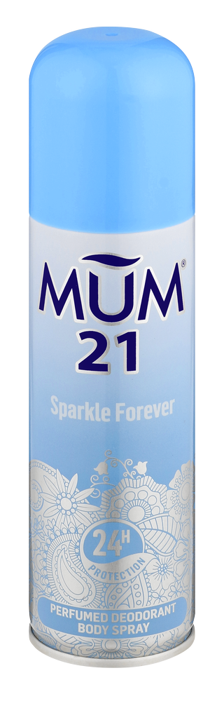 MUM 21 Sparkle Forever Perfumed Deodorant Body Spray 120ml