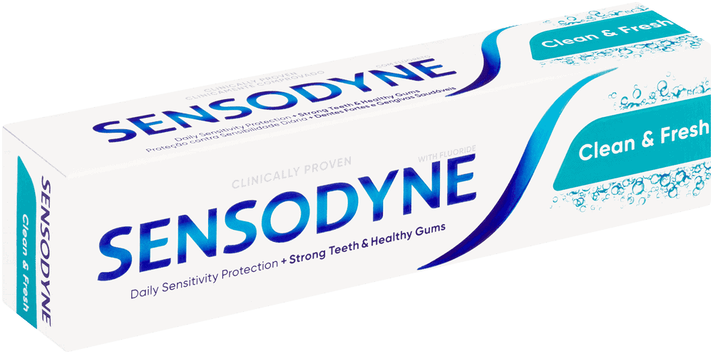 Sensodyne Clean & Fresh Fluoride Toothpaste 75ml