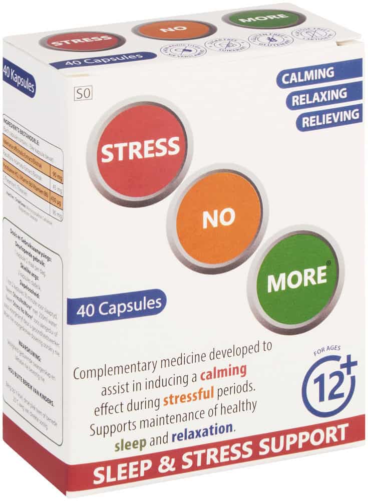 Stress No More Sleep & Stress Support Capsules 40pk